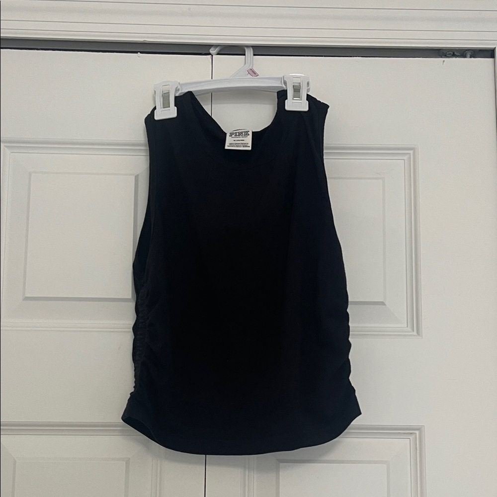 PINK Victoria's Secret Black Muscle Tee